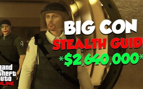 *UPDATED* 2 participant HARD STEALTH GUIDE (Big Con, Gruppe Sechs) | GTA Online Casino Heist Walk-through