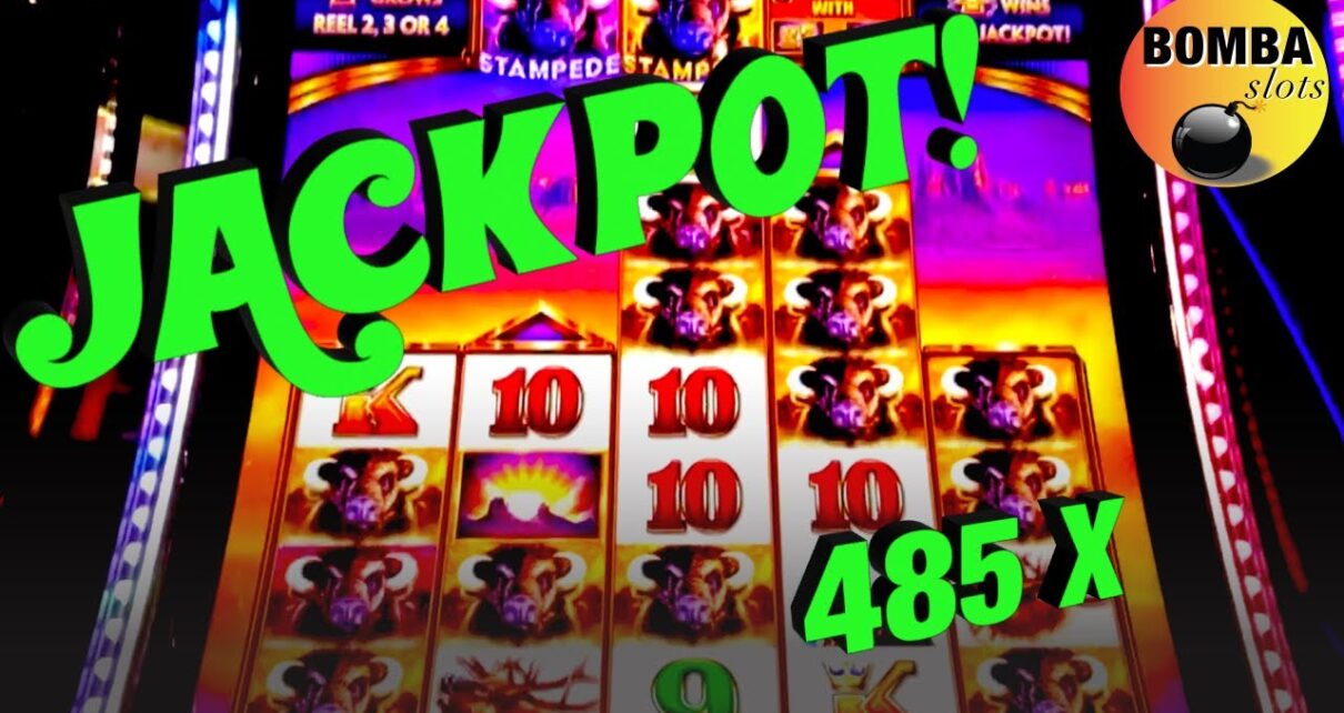 WHAT!? WOW! JACKPOT! 485 X #Casino #LasVegas #SlotMachine