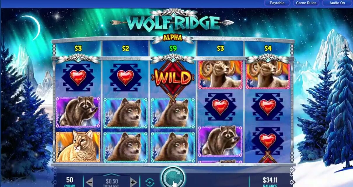 Wolf Ridge on Fanduel online casino slots!