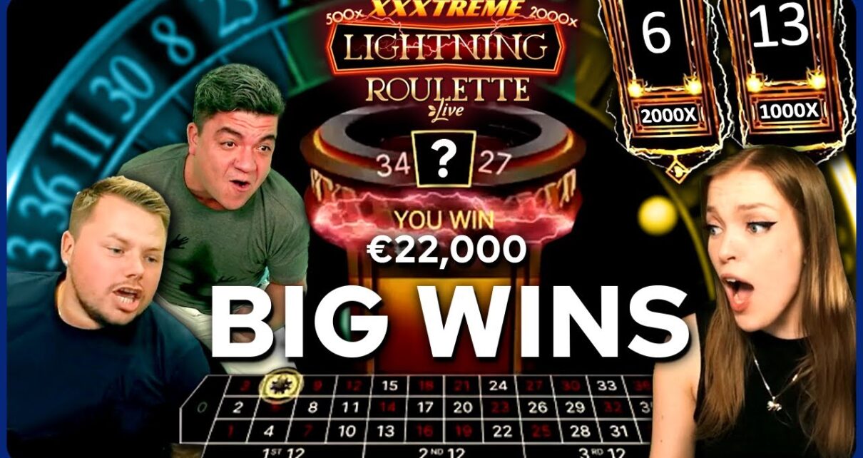 XXXtreme Lightning Roulette – Streamer Big Win Edition