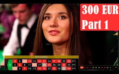 from 300 EURO to ??? ROULETTE ONLINE CASINO ROULETTE portion 1