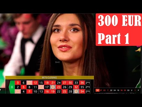 from 300 EURO to ??? ROULETTE ONLINE CASINO ROULETTE Part 1 #13