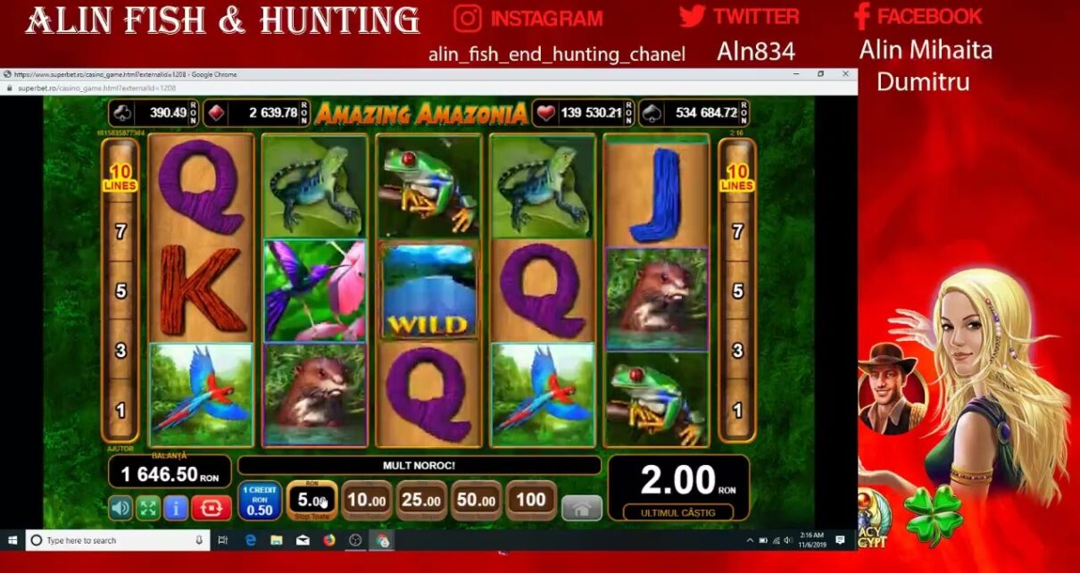 gambling online casino !! facem big win ? amazonia