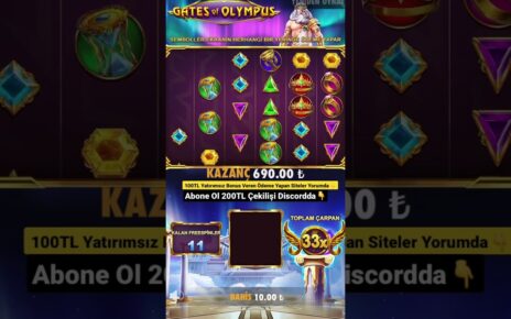 10 Bahise MAX WİN! – Gates Of Olympus Rekor Kazanç – #slot #casino #slotoyunları #gatesofolympus