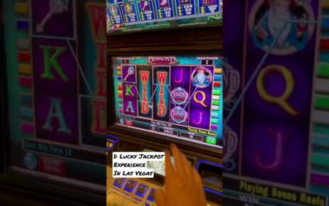 0/SPIN D Lucky Jackpot Experience in Las Vegas #jackpot #casino #vegas #gambling #slotmachine