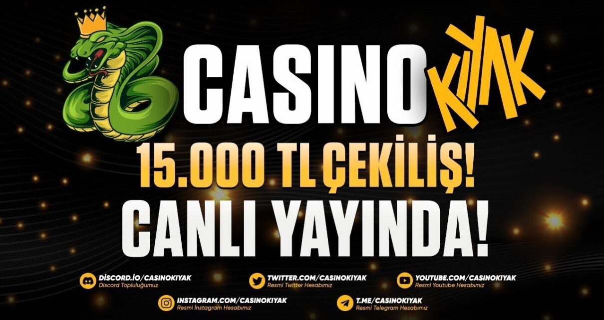 ?15.000TL ÇEKİLİŞ? |CasinoKıyak Slot CanlıYayınışfet