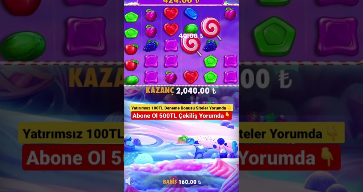 160 Bahisten 1500X Ödeme! – Sweet Bonanza Rekor Kazanç – #slot #casino #slotoyunları #sweetbonanza