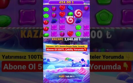 160 Bahisten 1500X Ödeme! – Sweet Bonanza Rekor Kazanç – #slot #casino #slotoyunları #sweetbonanza