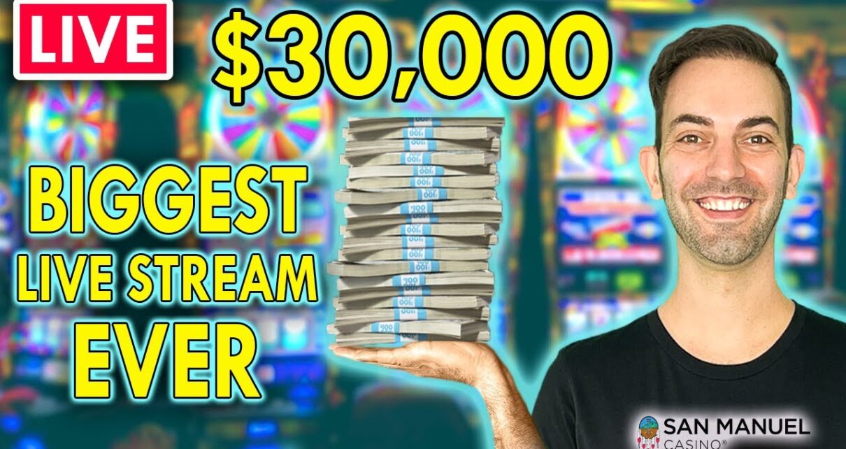 ? ,000 CASINO LIVE STREAM ? BIGGEST EVER @ San Manuel Casino