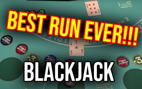 ABSOLUTELY MASSIVE WINNING RUN!! BLACKJACK! LIVE FEBRUARY 4th 2023