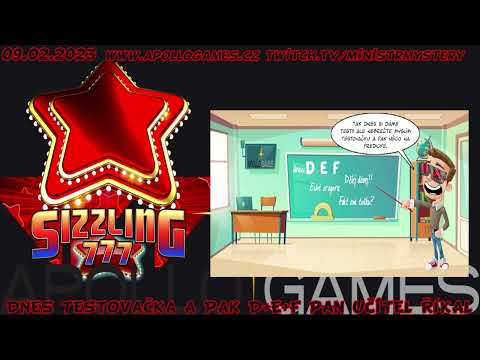 APOLLO GAMES ONLINE CASINO 9.2.2023 • KOMPLETNÍ ZÁZNAM STREAMU