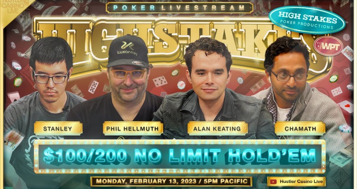Alan Keating, Phil Hellmuth, Chamath, Stanley Tang, David Friedberg, Stanley Choi!! 0/200/400!!