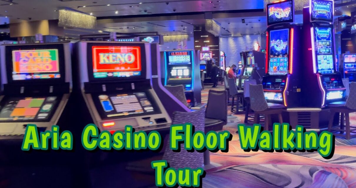 Aria Casino floor walking tour