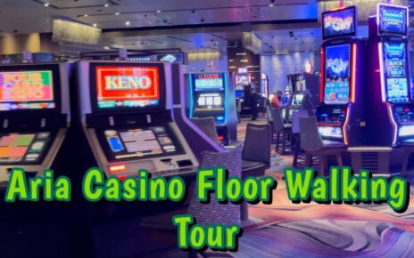 Aria Casino floor walking tour