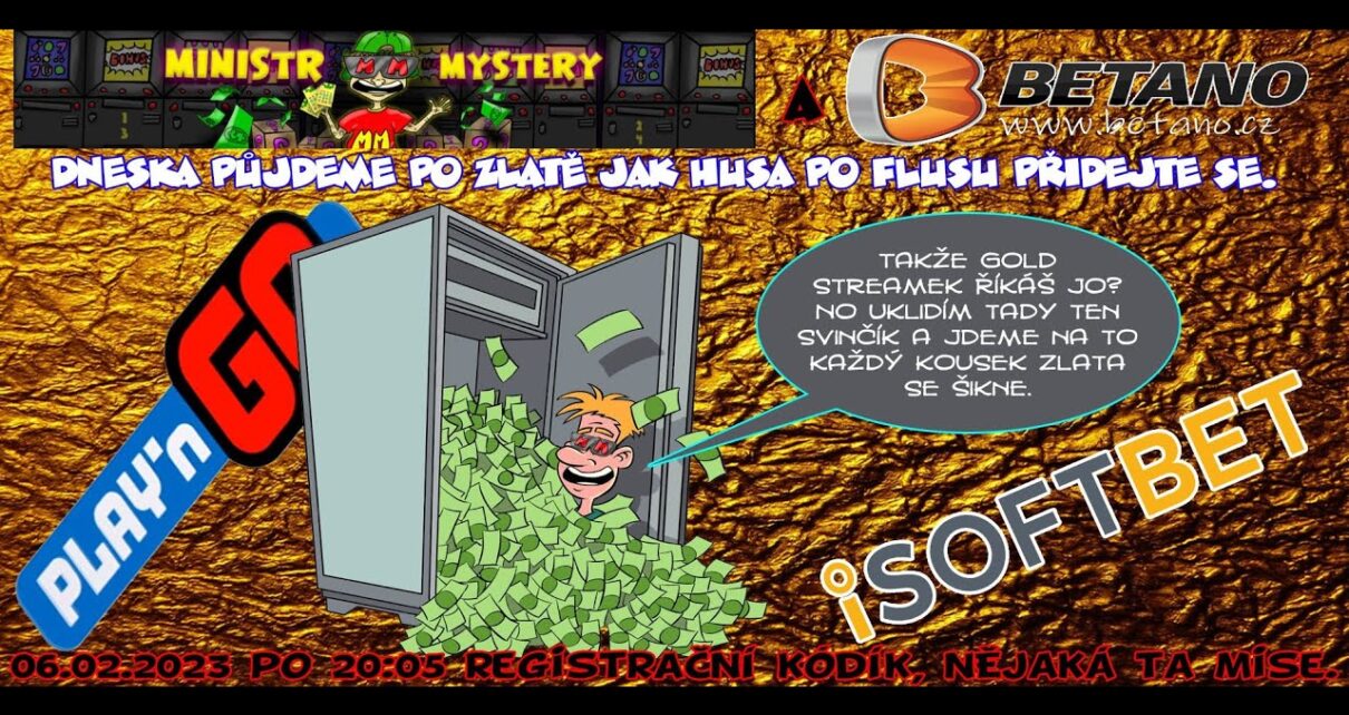 BETANO ONLINE CASINO 6.2.2023 • KOMPLETNÍ ZÁZNAM STREAMU