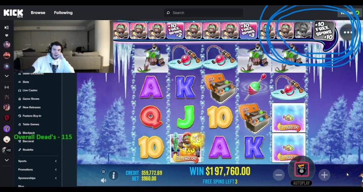 Big Bass Bonanza Train Wrecks TV Hitting Max Multiplier!?!?! Online Gambling  Or Online Casino !!