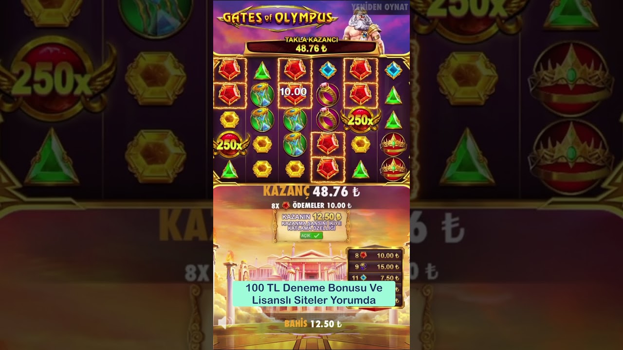 Böyle Ara Ödeme Piyasada Yok | Gates Of Olympus | #slot #shorts #casino