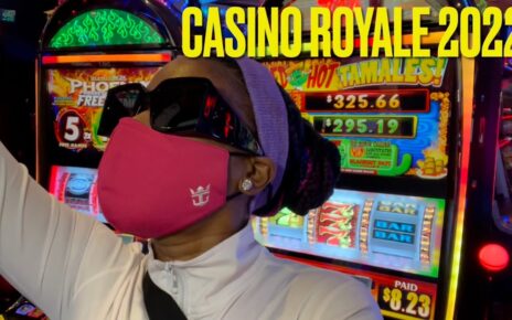 CASINO ROYALE 2022 FULL TOUR!! | #adventureoftheseas #Royalcaribbean #divaoftheseas #casino