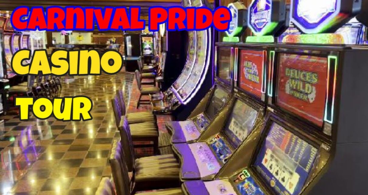 Carnival Pride Casino Tour | A Walk Through The Casino Aboard The Carnival Pride Must Watch!