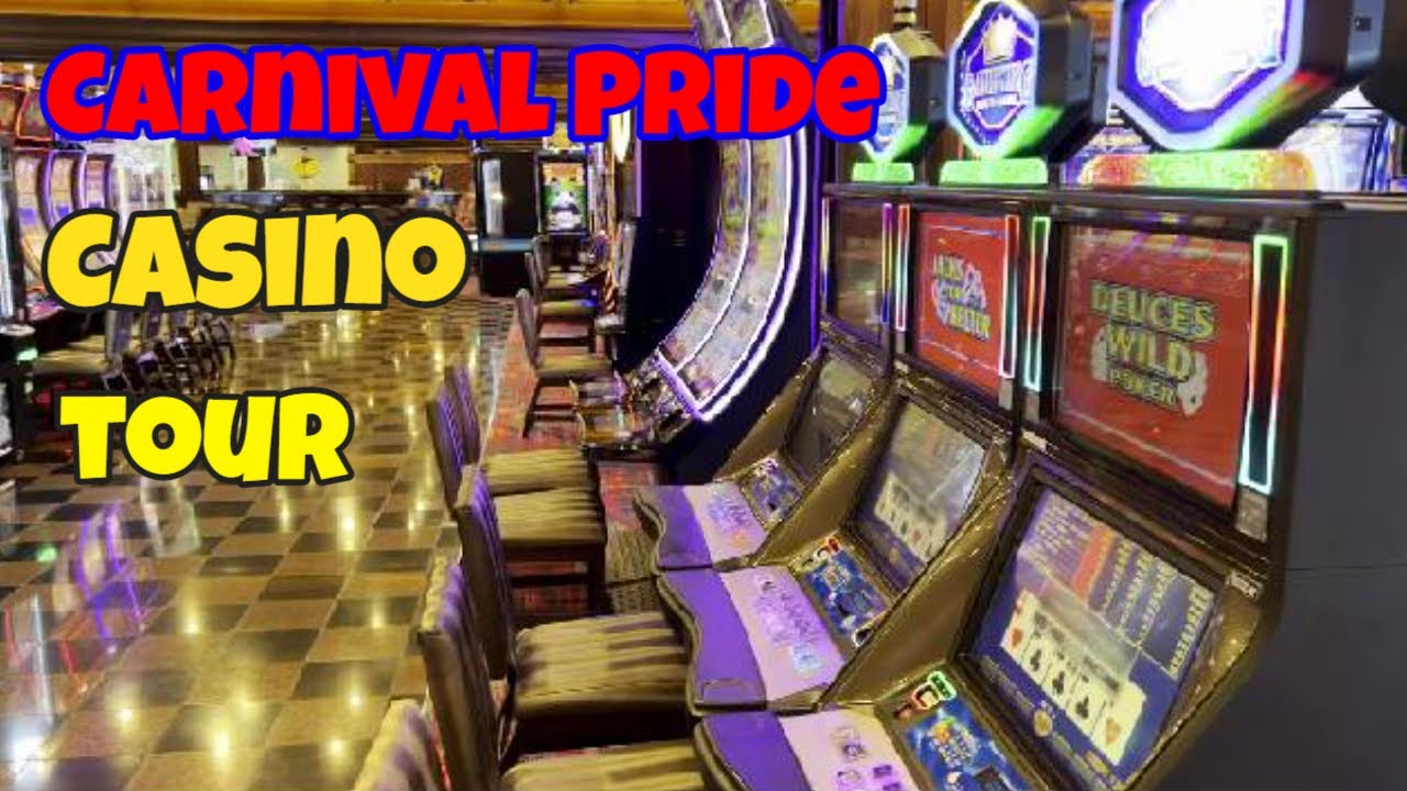 Carnival Pride Casino Tour | A Walk Through The Casino Aboard The Carnival Pride Must Watch!