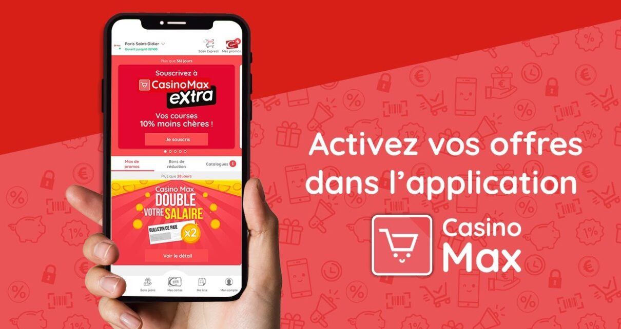 Casino Max, votre application de fidélité