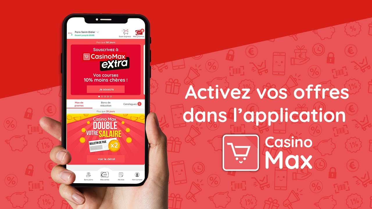 Casino Max, votre application de fidélité