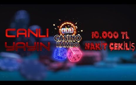 Casino Şakir – Slot Rambo ☘️ 1.500.000 TL BONUS HUNT !☘️ Canlı Yayınıı