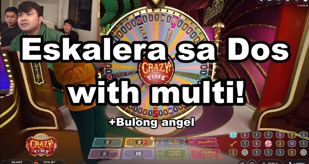 Crazy Time strategy – Eskalera 2 with multi! #crazytime #onlinecasino #bigwin #gcash #giveaway