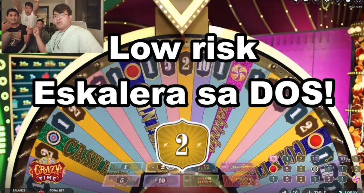 Crazy time – Low risk eskalera sa 2
