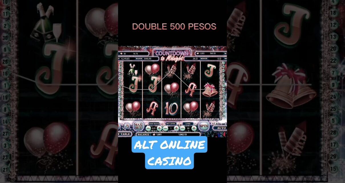 DOUBLE 500 PESOS/ALT ONLINE CASINO #SHORTS