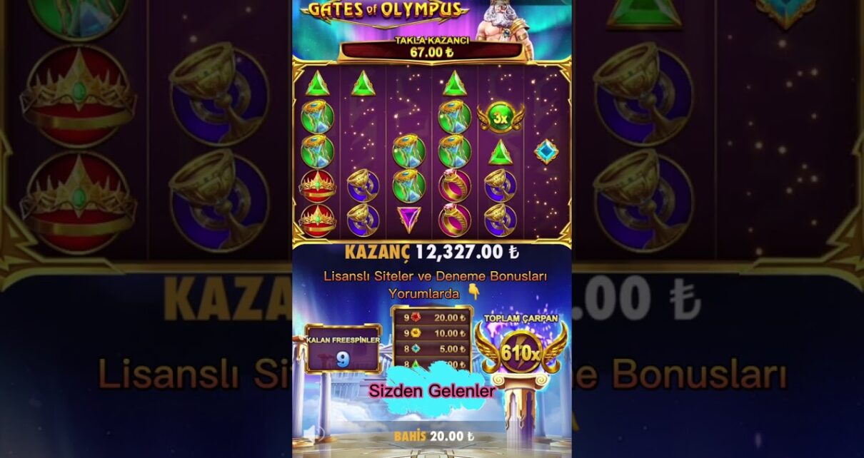 Dedeyi Hiç Böyle Güzel İzlediniz Mi ? – Gates Of Olympus Max Win – #casino #slot #shorts