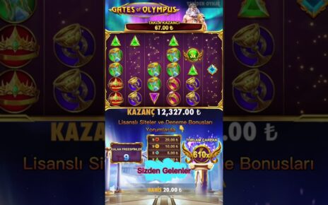 Dedeyi Hiç Böyle Güzel İzlediniz Mi ? – Gates Of Olympus Max Win – #casino #slot #shorts