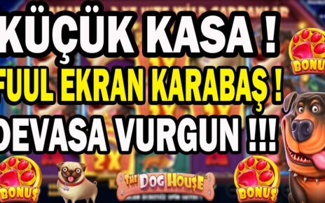 DogHouse l Küçük Kasayla Büyük Vurgun Geldi ! #Slot #slotvideoları    #casino #pragmaticplay