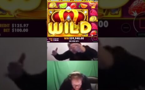 Epic Reactions At Online Casino #shorts