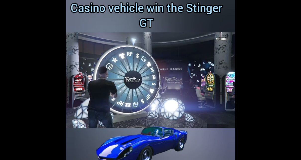 GTA 5 online casino vehicle win Stinger GT (1080p)