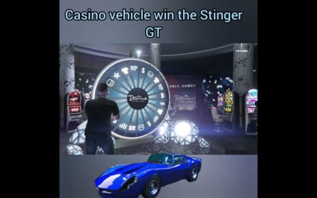 GTA 5 online casino vehicle win Stinger GT (1080p)