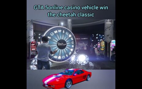 GTA 5 online casino vehicle win the cheetah classic