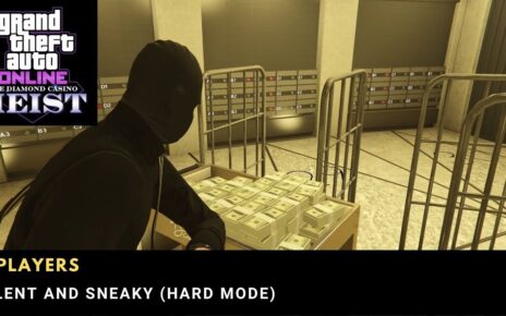 GTA Online: Casino Heist “Silent and Sneaky Approach” 2-players (No Commentary)