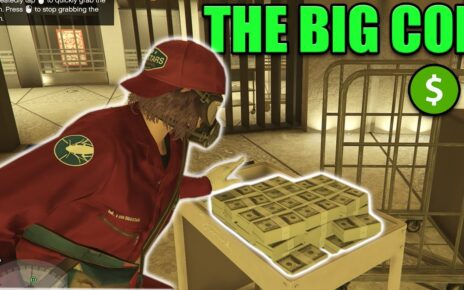 GTA Online Casino Heist Stealing Cash – The BIG CON