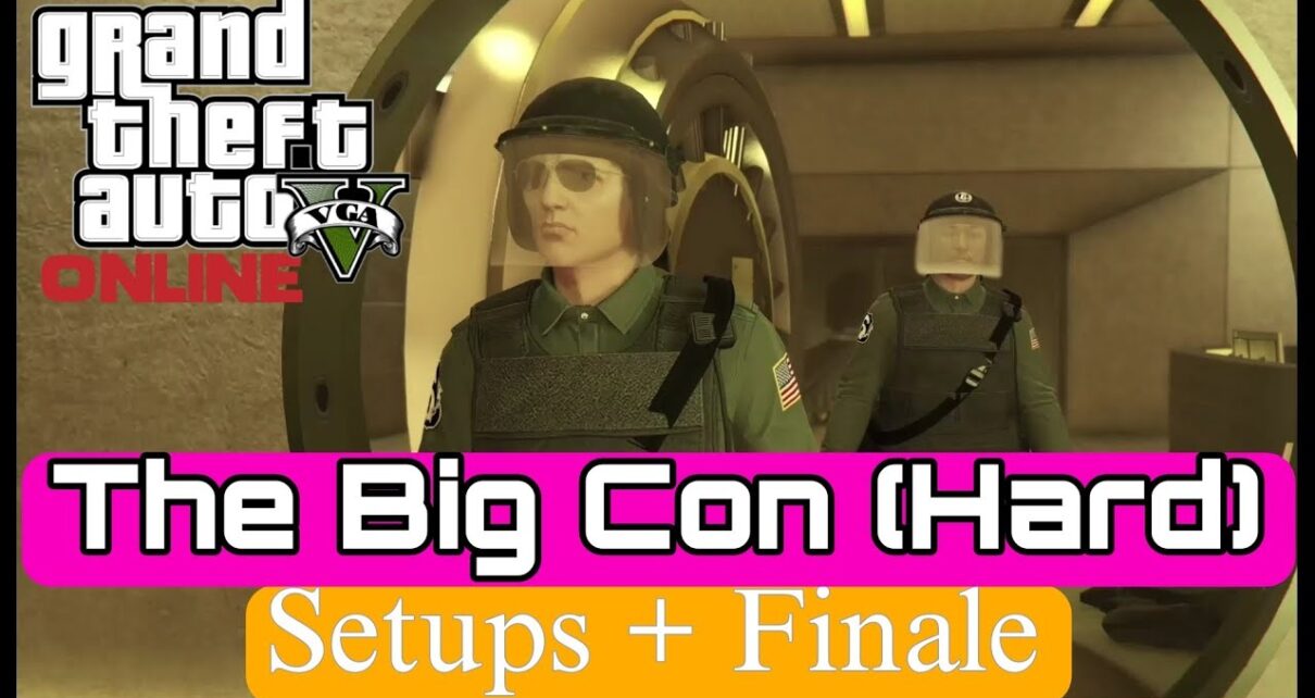 GTA Online Casino Heist “The Big Con” 2-Players | The Big Con Setups + Finale #casino #gtaonline