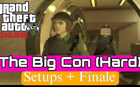 GTA Online Casino Heist “The Big Con” 2-Players | The Big Con Setups + Finale #casino #gtaonline