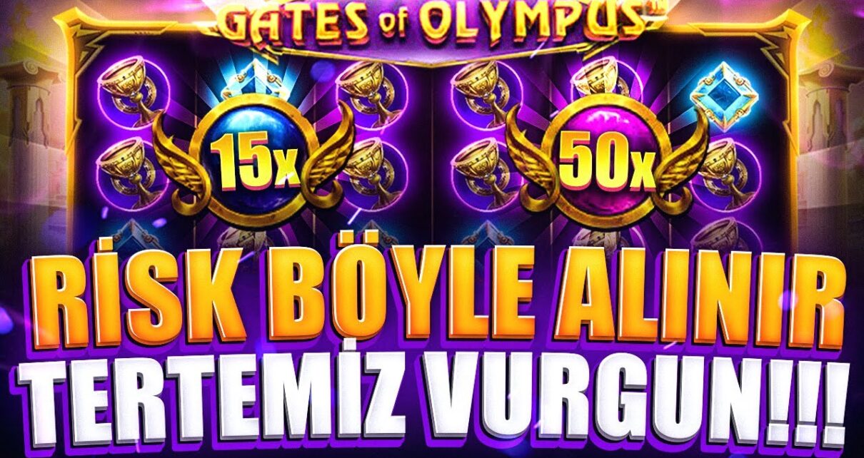 ⚡Gates Of Olympus 100x⚡️ Zeus Çıldırdı !!! ALL-İN Yaptık Risk Aldık Oyunun İçinden Geçtik | Big Win