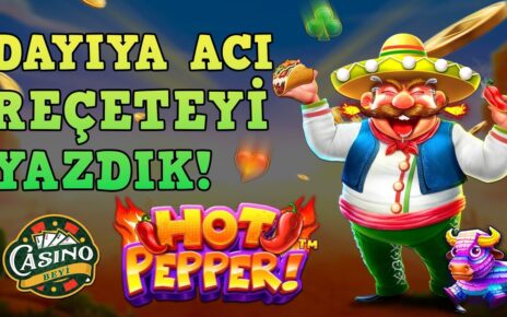 ?#HotPepper’da Dev Mücadele, Süper Kazanç! – Casino Beyi  #slot #slotoyunları #casino #pragmatic