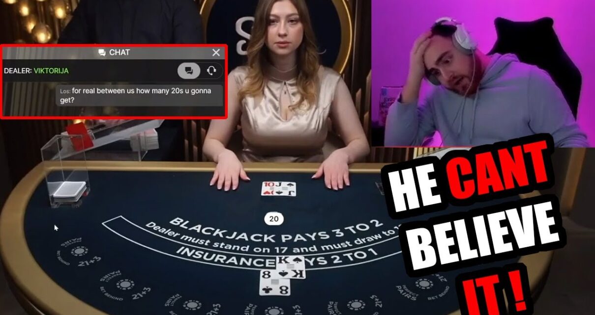 How Many 20’s Can A Dealer Get !!?? | LosPollosTv BlackJack How Many 20’s Can A Dealer Get !!?? | LosPollosTv BlackJack