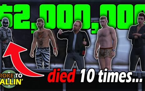 I COMPLETED the Diamond Casino Heist with Randoms… | Broke to Ballin’ #16 – GTA Online E&E