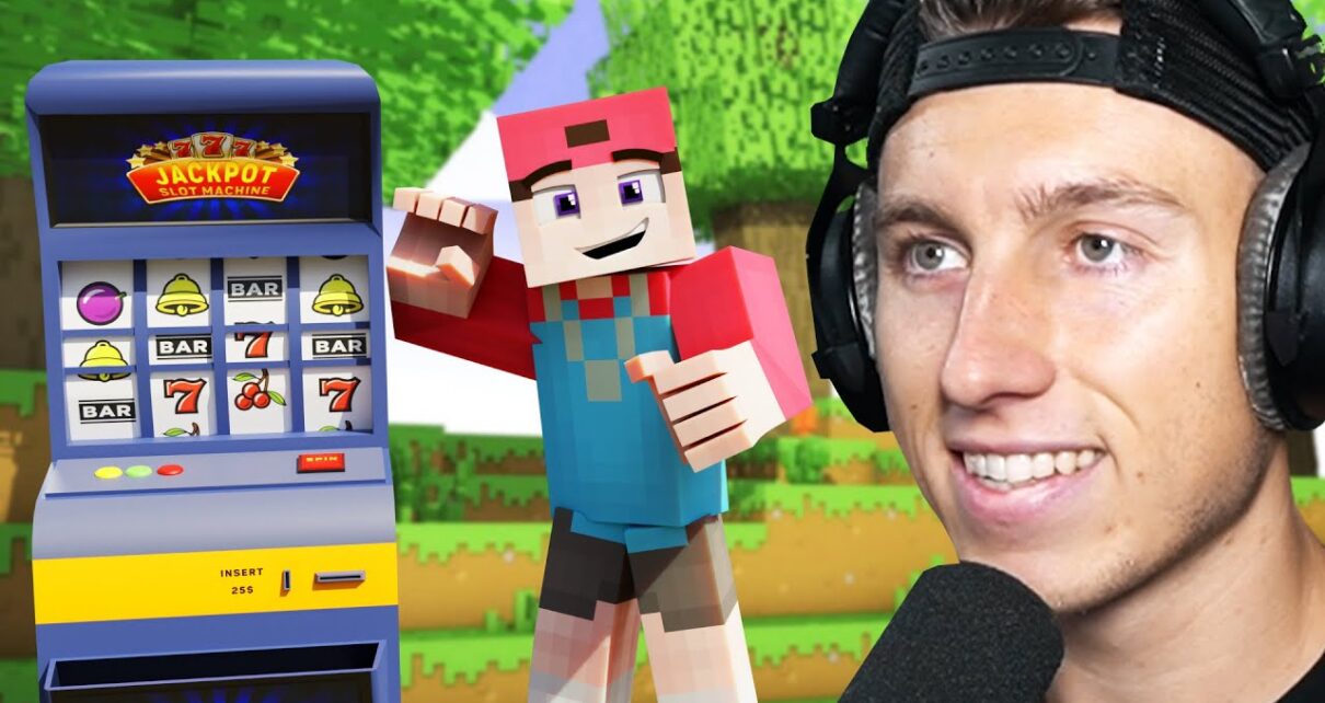 Ich BAUE einen CASINO AUTOMAT in Minecraft! | Insel BTS
