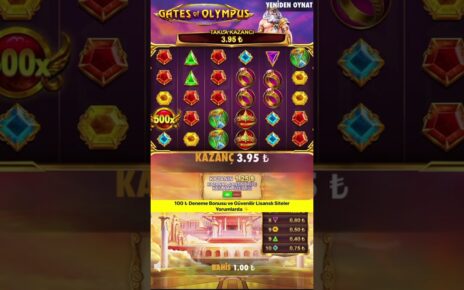 Kazanç Sınırı Olmasa Kaç X Öderdi ? – Gates Of Olympus Ara Ödeme – #casino #slot #shorts