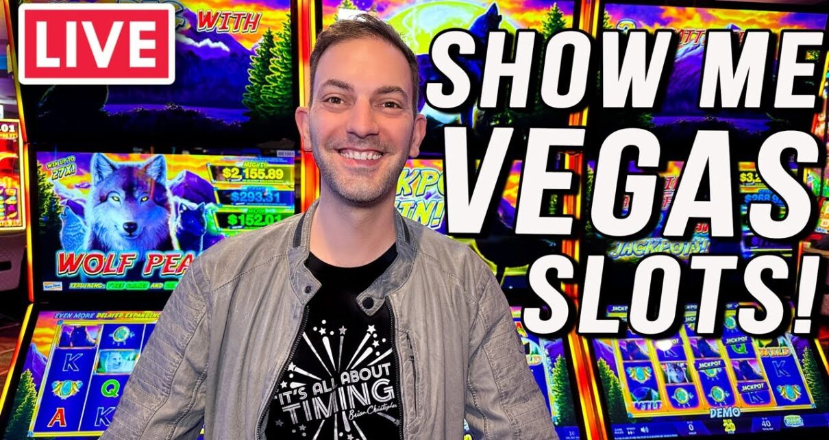 ? LIVE Playing Your Favorite Casino Slots ? present Me Vegas
