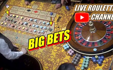 ?LIVE ROULETTE |?BIG BETS In Fantastic Las Vegas Casino ? Exclusive ✅ 2023-02-24