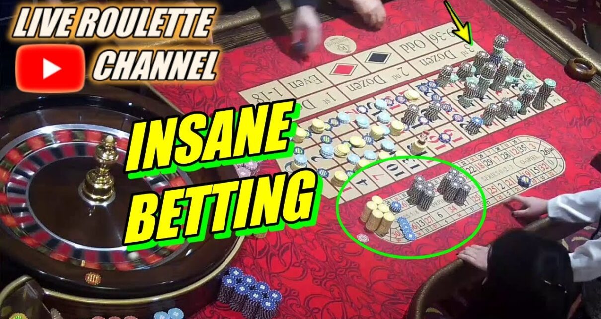 ? LIVE ROULETTE | ? INSANE BETTING ? In Las Vegas Casino ? Exclusive ✅ 2023-02-14